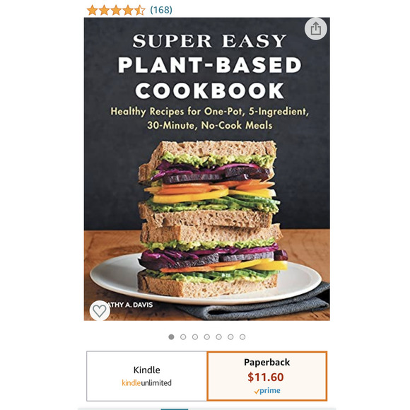 Super Easy Plant-Based Cookbook by Kathy A Davis Healthy 30 Minute Meals - Picture 9 of 9